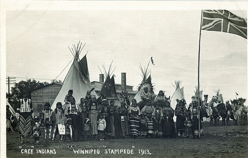 Postcard 2218: Lyall Commercial Photo Co., Limited, "Cree Indians ...