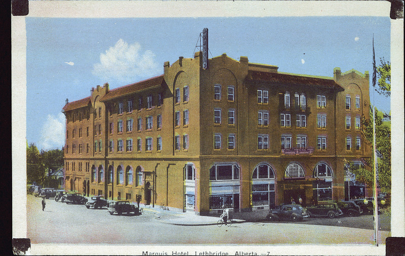 Postcard 4078  Photogelatine Engravings Co  Marouis Hotel  Lethbridge