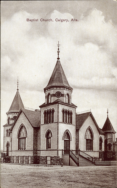 Postcard 5627: Bott O.H, Baptist Church, Calgary, Alta. ([ca. 1900])