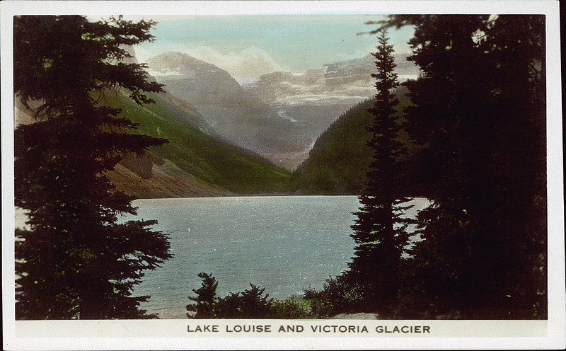 Postcard Gowen Sutton Co Ltd Lake Louise And Victoria Glacier