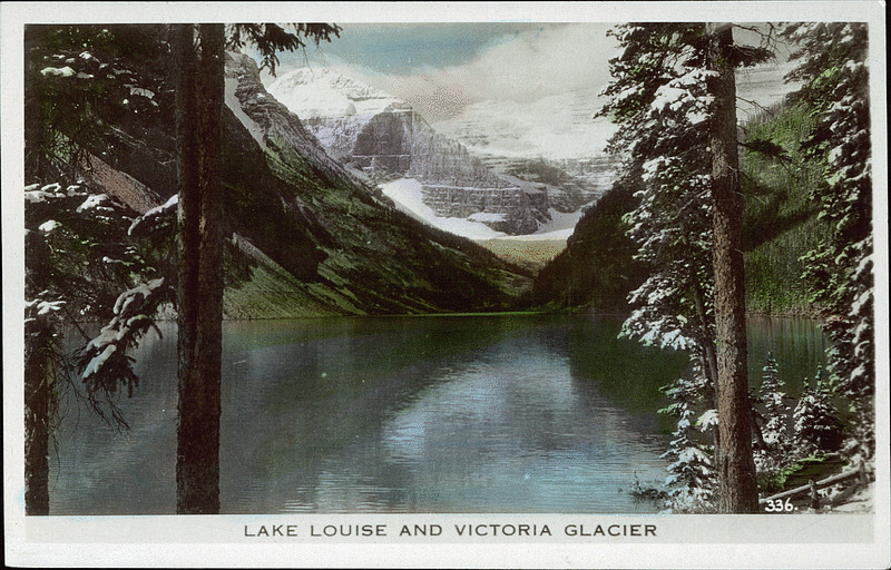 Postcard Gowen Sutton Co Ltd Lake Louise And Victoria Glacier