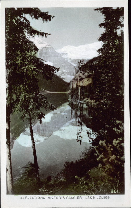 Postcard Gowen Sutton Co Ltd Reflections Victoria Glacier Lake Louise