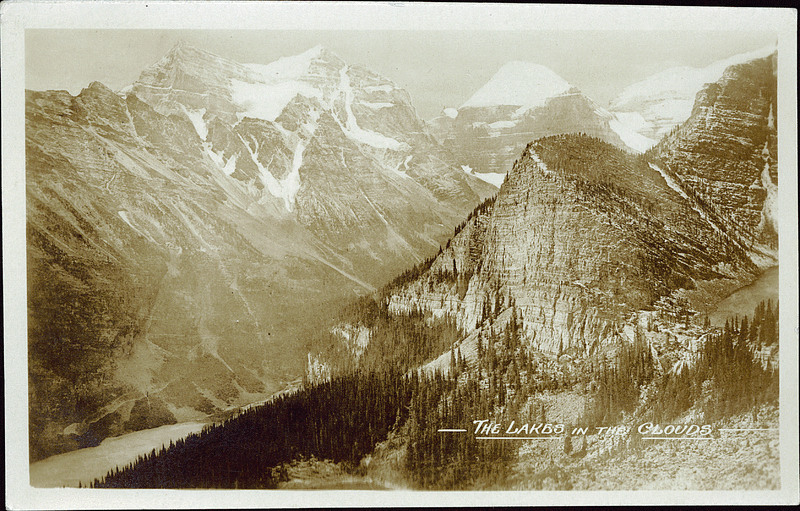 Postcard Gowen Sutton Co Ltd The Lakes In The Clouds