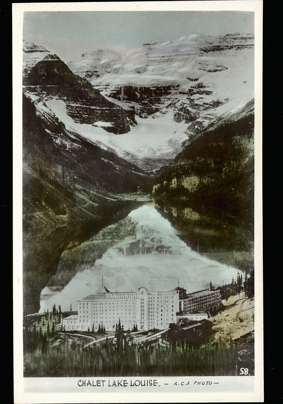 Postcard Gowen Sutton Co Ltd Chalet Lake Louise S