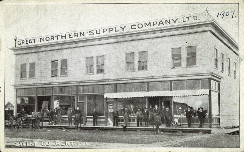 Postcard 12909 Swift Current Sask C1907