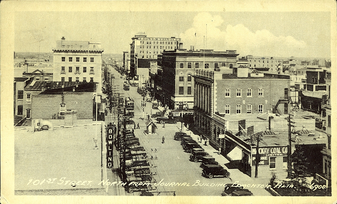 Postcard 14116: The B.C. Printing & Litho Ltd, 101st Street, North From ...