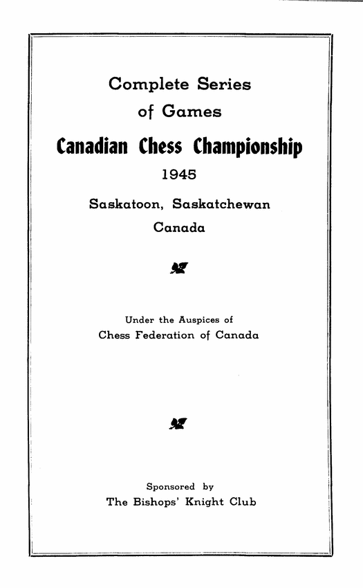 Chess Federation of Canada