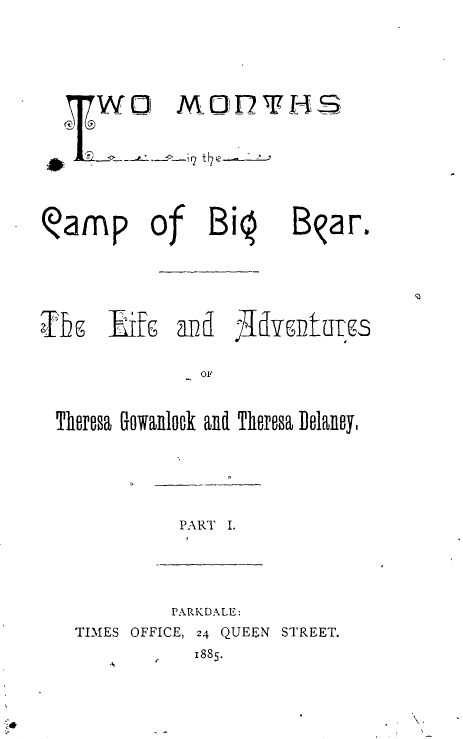 Page image: Title Page