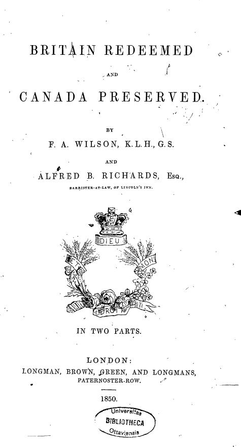 Page image: Title Page