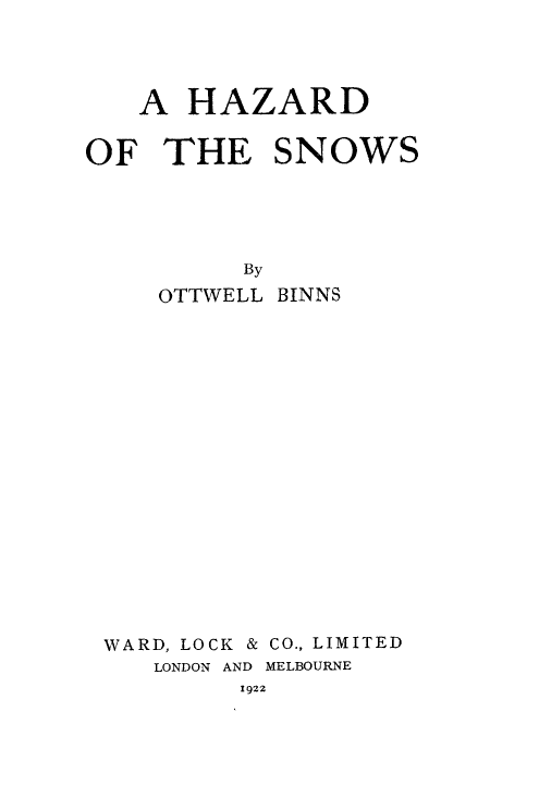 Page image: Title Page